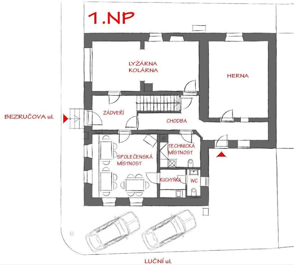 Apartmany U Muzea Horni Blatna Luaran gambar